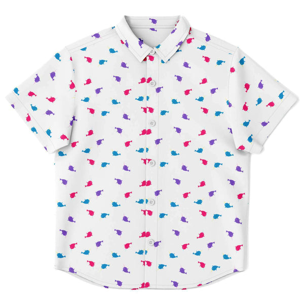 Narwhal Narwhal Kids Button Down Shirt