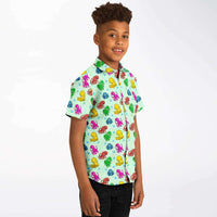 Cephalopod  Party Kid's Button Down