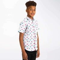 Narwhal Narwhal Kids Button Down Shirt