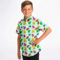 Cephalopod  Party Kid's Button Down