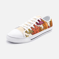 Fall Leaves Low Top Canvas Shoes