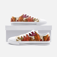 Fall Leaves Low Top Canvas Shoes