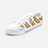 Candy Corn Low Top Canvas Shoes