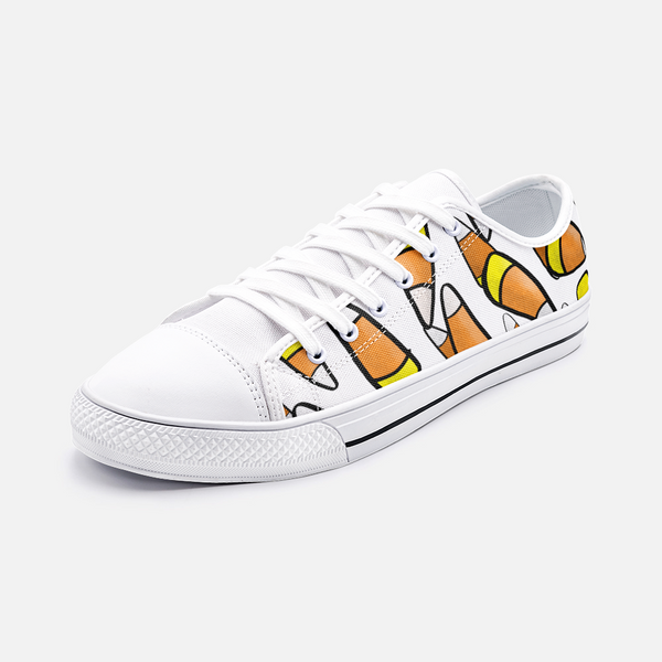 Candy Corn Low Top Canvas Shoes